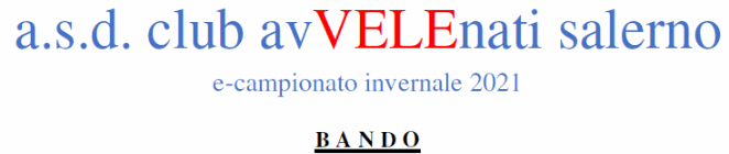 Bando e_Campionato Invernale Bando e_Campionato Invernale